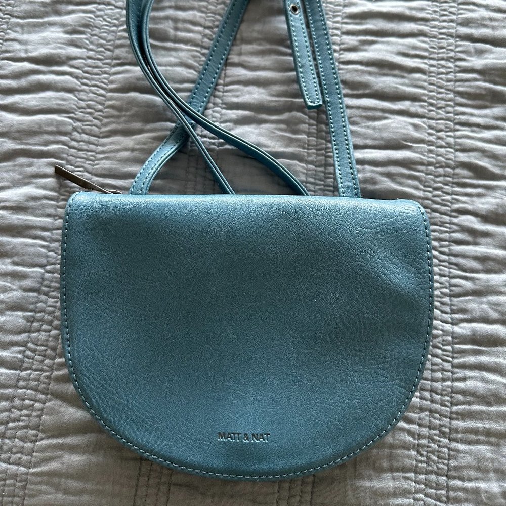 Matt & Nat Teal Crossbody Bag